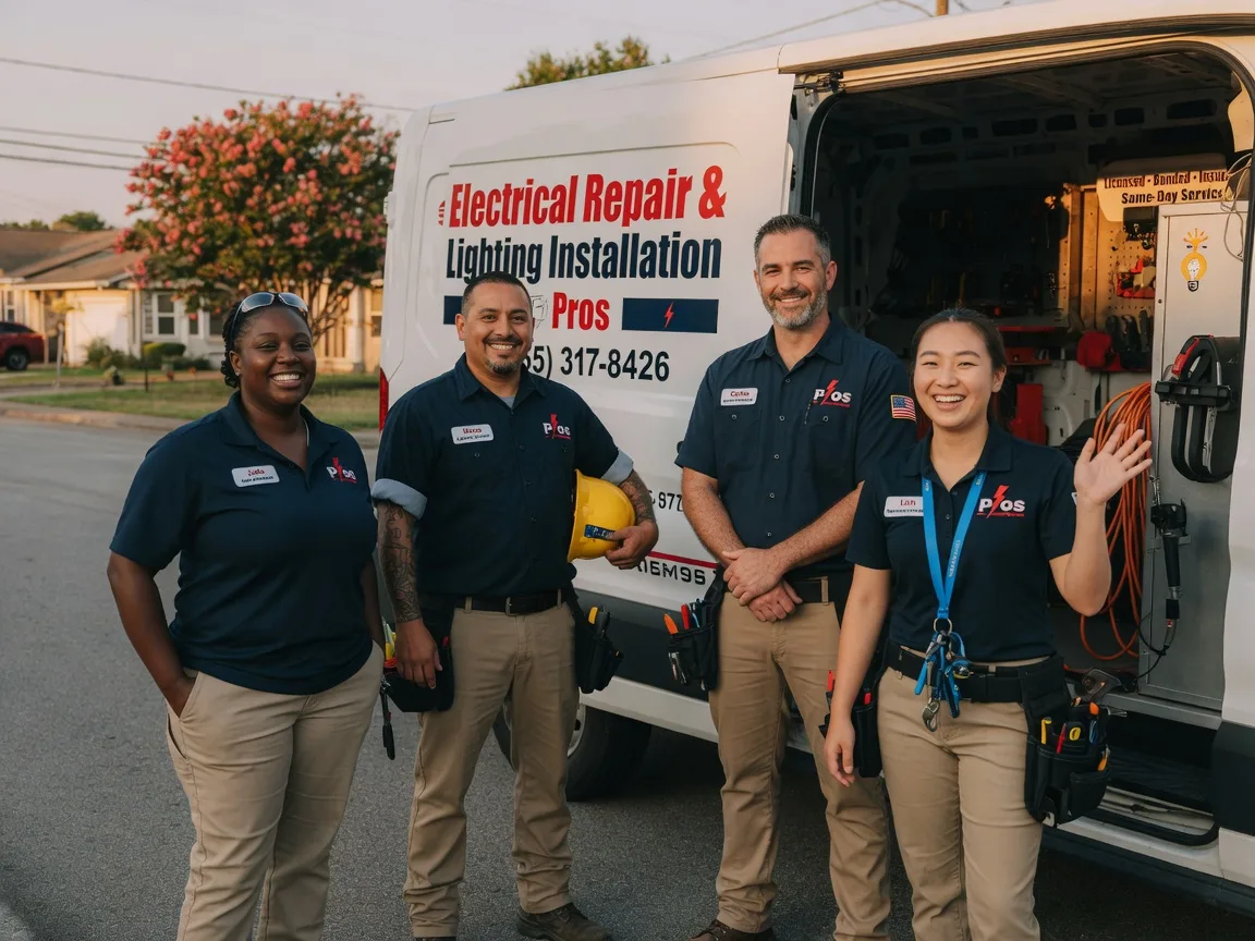 Licensed Electrician company in Wortham, TX